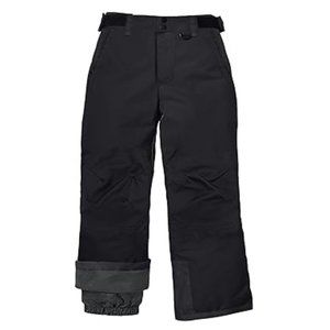 GEMYSE Kids Snow/Ski/Snowboarding Warm Insulated Waterproof Pants - Black -SMALL